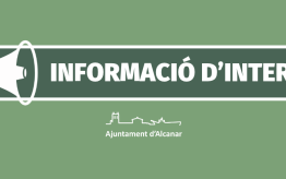 Informació d'interès Ajuntament d'Alcanar. 