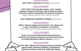 Alcanar reflexiona i actua amb un programa divers pel 25N