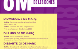 Alcanar es mourà pel 8M amb una caminada solidària, marxes exploratòries i teatre