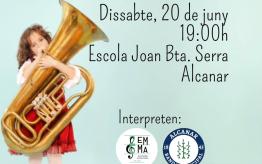 "És l'hora de la banda", amb Dàmaris Gelabert, arriba a Alcanar per a celebrar els 25 anys de l'EMMA