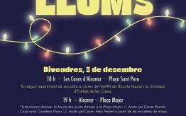Alcanar encén el Nadal aquest divendres amb llums, xocolata i sorpreses