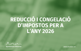 L’Ajuntament d’Alcanar congela i redueix impostos per al 2026