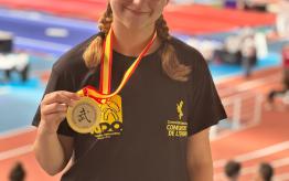 L’atleta canareva Laia Forcadell Selma es proclama campiona d’Espanya de Wushu 2025