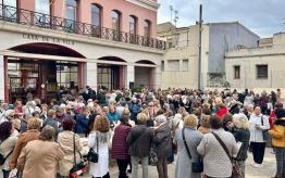 Alcanar reuneix 330 dones en una trobada comarcal festiva i reivindicativa