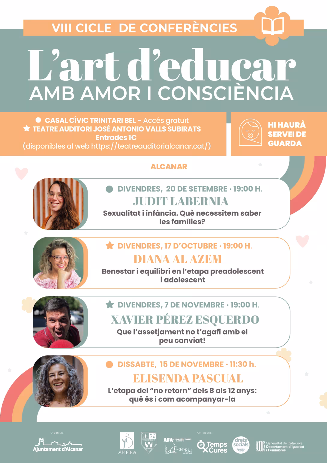 Torna el cicle “L’Art d’Educar amb Amor i Consciència” 