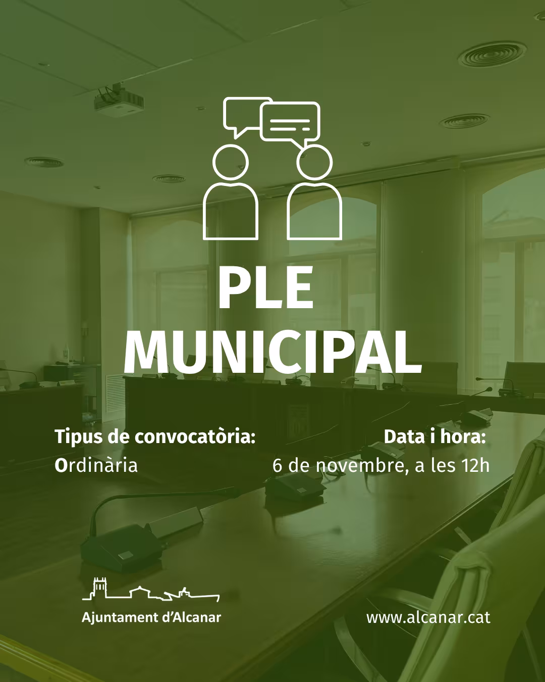 Ple Ordinari, 6 de novembre de 2025