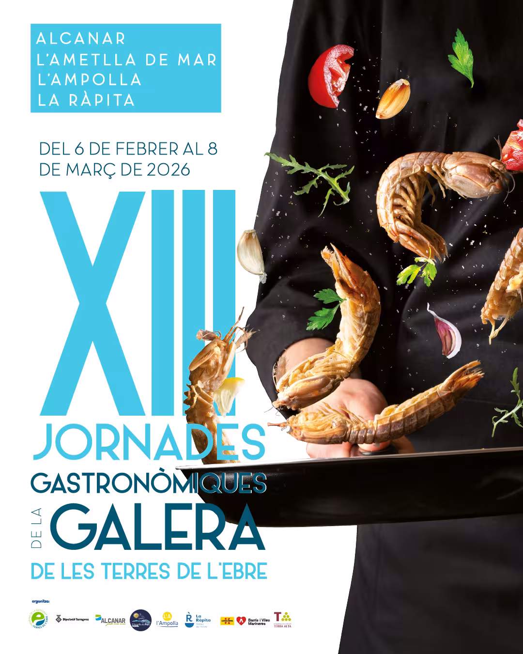 Dotze restaurants d'Alcanar i les Cases participen en les XIII Jornades Gastronòmiques de la Galera