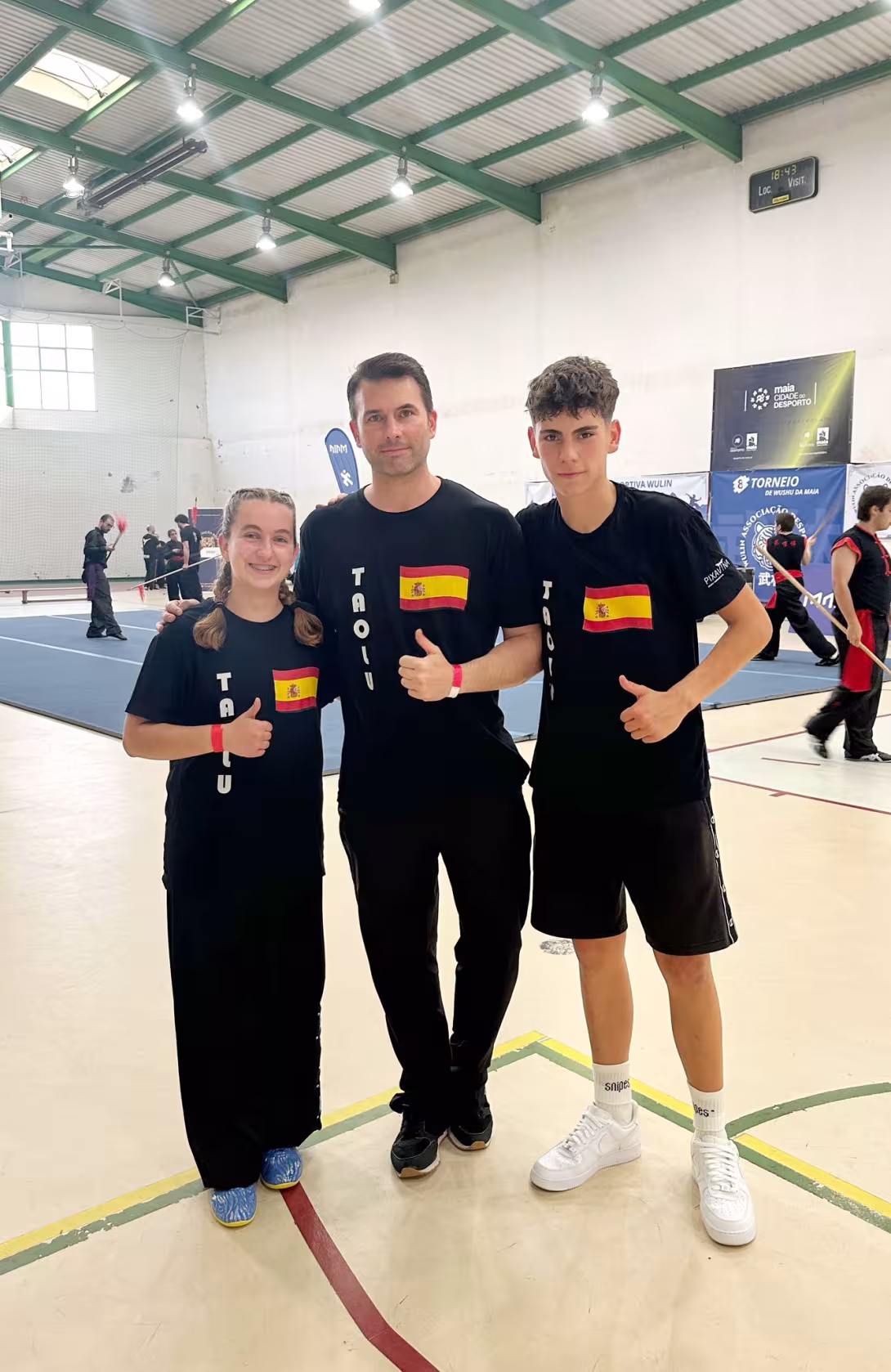 “Alcanar campions del 8o torneig open europeu de wushu de Portugal”