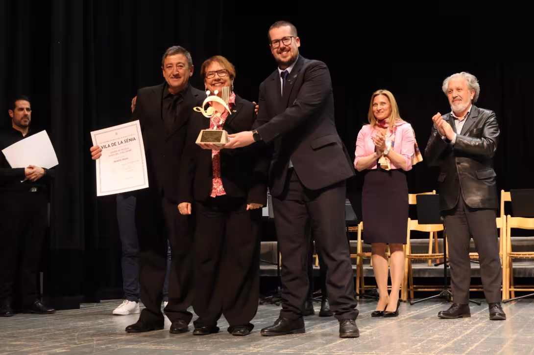 La Banda Municipal de Música d'Alcanar guanya el XVIII Certamen de Bandes de Música Vila de la Sénia