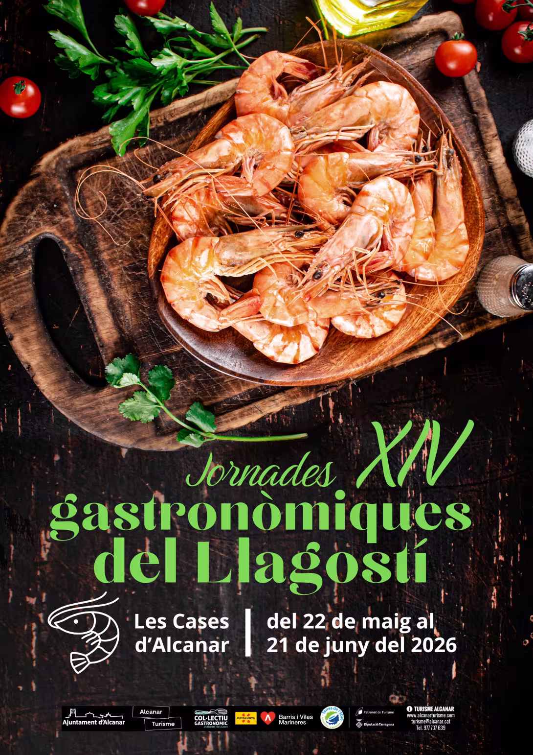 Les Cases d'Alcanar celebren les XIV Jornades Gastronòmiques del Llagostí amb nou restaurants locals